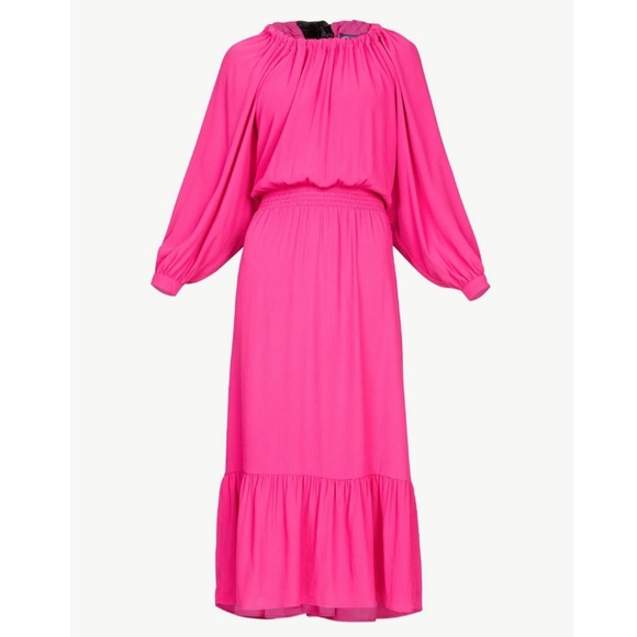 Scoop Magenta Maxi Dress - Picture 3 of 8